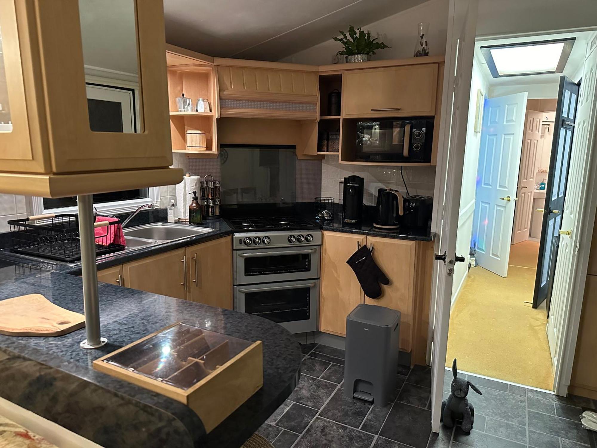 Caravan Rabbit House No 81 At Three Lochs Holiday home Newton Stewart